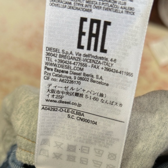 Rare Diesel mixed materials maxi skirt - Picture 13 of 16